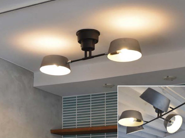 シーリングライト カピエンテ2 2灯 LuCerca （ 照明 おしゃれ 照明器具