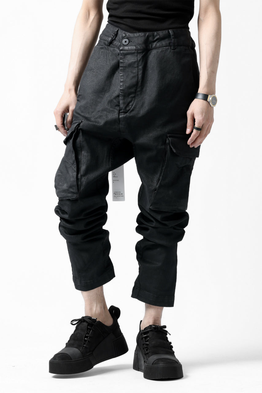 11 BY BORIS BIDJAN SABERI CARGO POCKET PANTS / PIGMENT DYED 