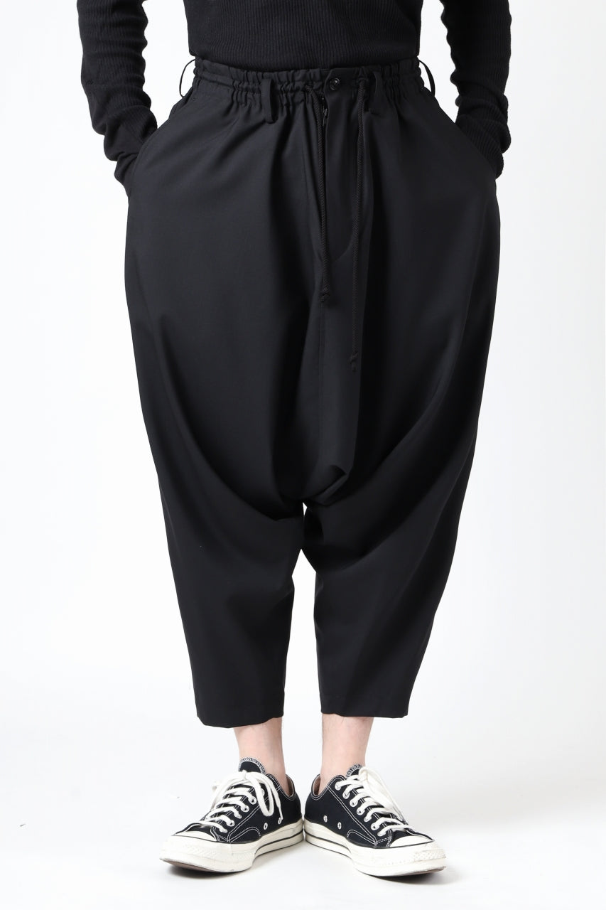 Y's BANG ON! No.9 SAROUEL WOOL TROPICAL PANTS (BLACK)の商品ページ