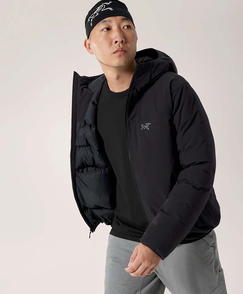 Epsilon Down Hoody Men's(M(MEN) Black/ブラック): ARC'TERYX