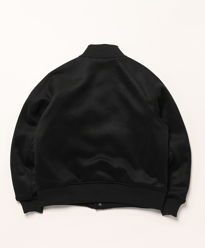 Melton Versity Jacket(L(MEN) Black/ブラック): ANCHOR INC.