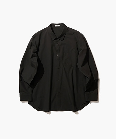 SUVIN BROAD | STANDARD SHIRT(02(MEN) Black/ブラック): ATON