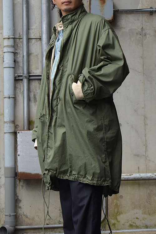 orSlow-M-65 FISH TAIL COAT (GRN)