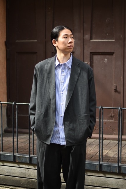 blurhms [ブラームス] 23SS “Wool Rayon Silk Cardigan Jacket