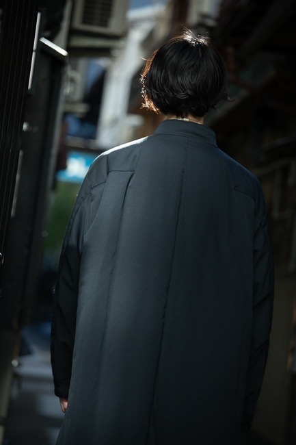 OVERCOAT [ オーバーコート ] Wool Gabardine Mods Coat With Batting