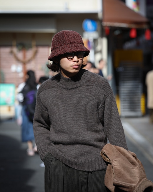 AUBERGE NEST Llama [Dark Brown]