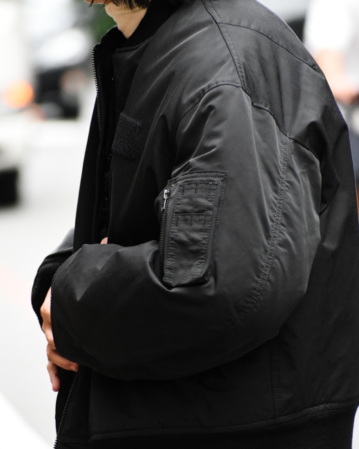 CIOTA MA-1 Flight Jacket [Black]
