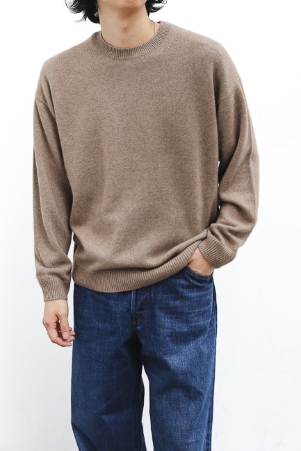 AURALEE [Baby Cashmere Knit P/O]