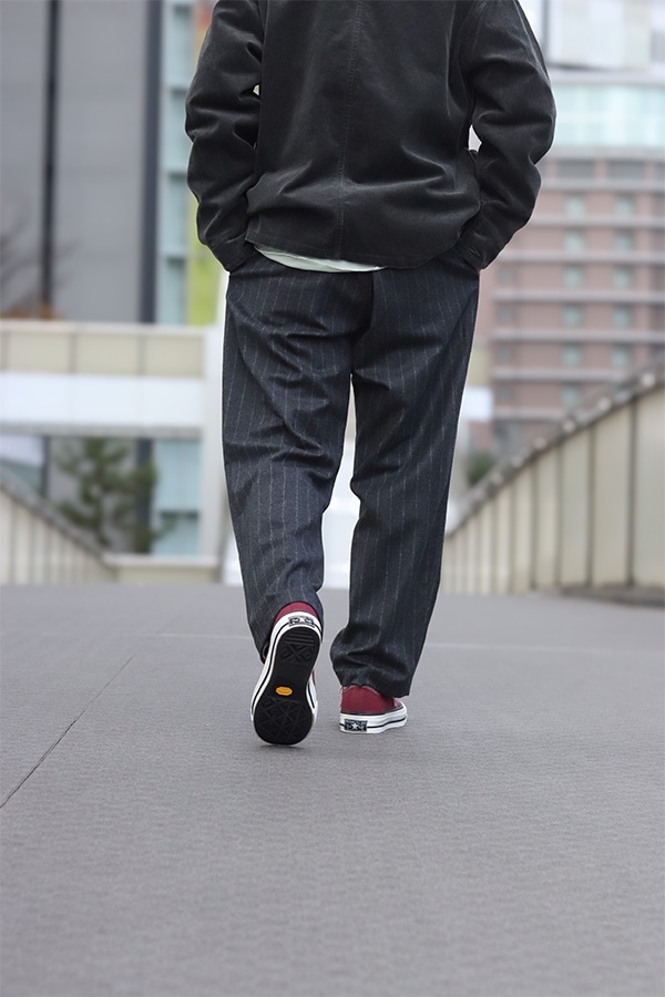 SCYE BASICS LOFTMAN別注 Cashmere Flannel Loose Slacks