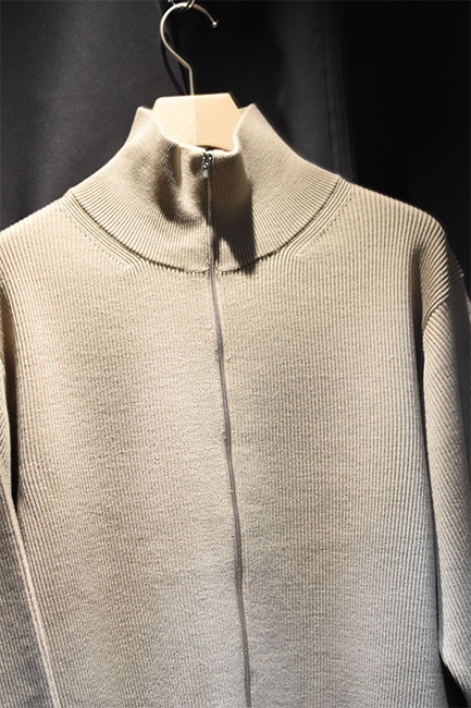 BATONER/バトナー】 Super High Twist Wool Drivers Knit