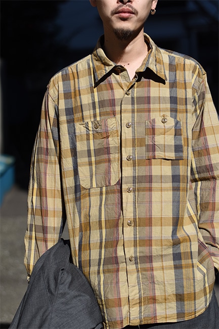 ENGINEERED GARMENTS/エンジニアードガーメンツ】Work Shirt - Cotton