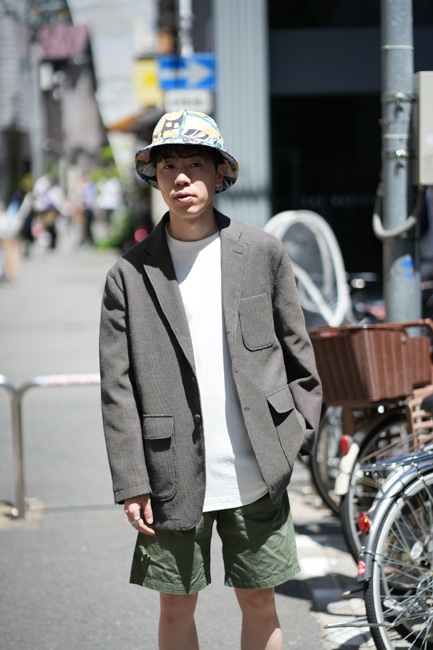 ENGINEERED GARMENTS/エンジニアド ガーメンツ Ivy Blazer - CP Waffle