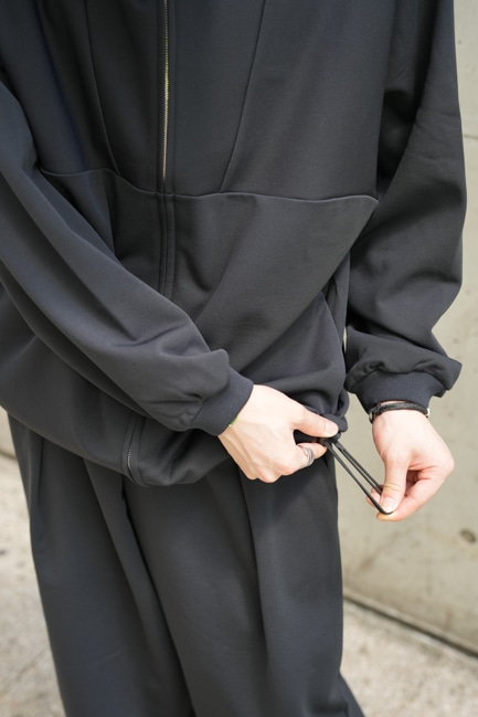 BATONER/バトナー Smock Jersey & One Tuck Jersey Pants [Darkest Navy]