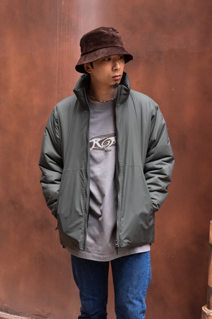 Goldwin フード付きジャケット 青・黒 Goldwin フード付きジャケット