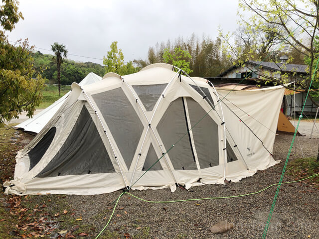 スノーピーク リビングシェルロングpro. アイボリー グランドシート