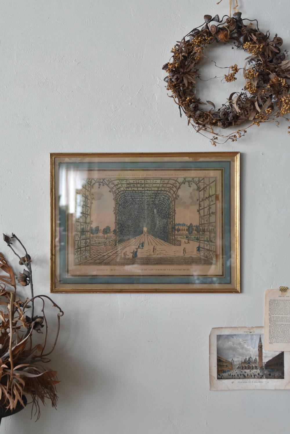 アンティークフレーム.16 フランスアンティーク雑貨 絵画 壁面