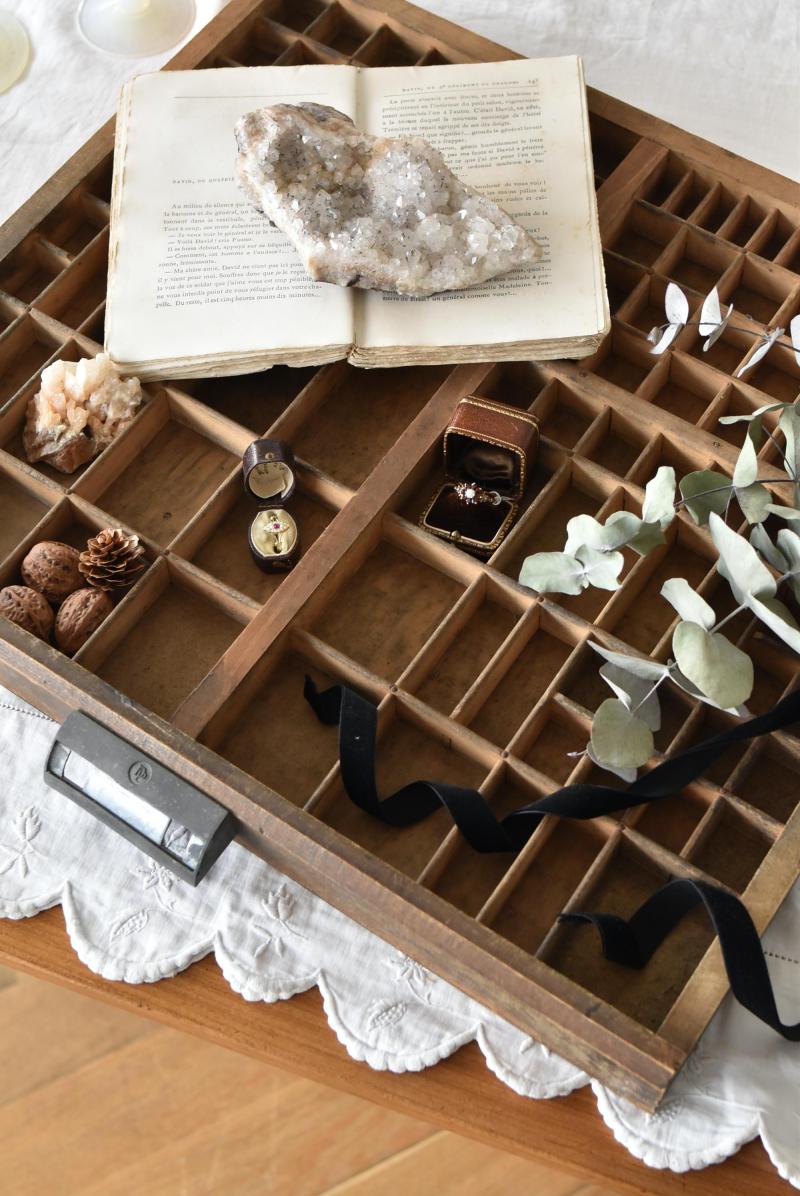 アンティークディスプレイ プリンタートレイ.6 アンティークインテリア