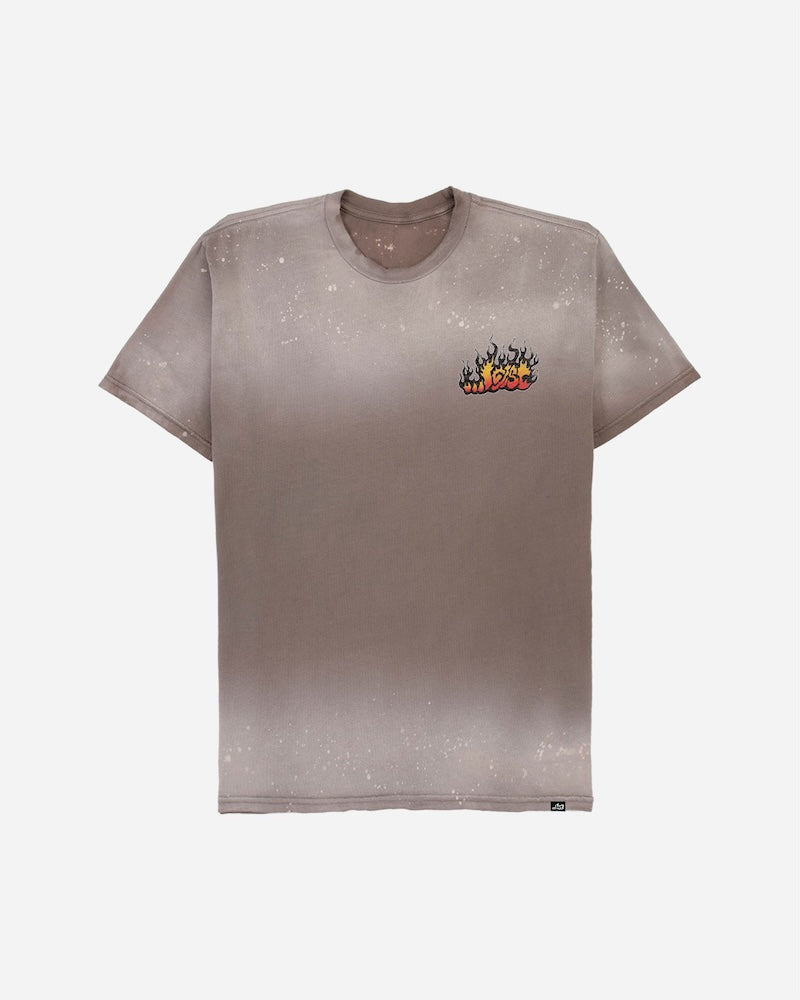 Flame Lam Tee Driftwood Spray – Lost Enterprises