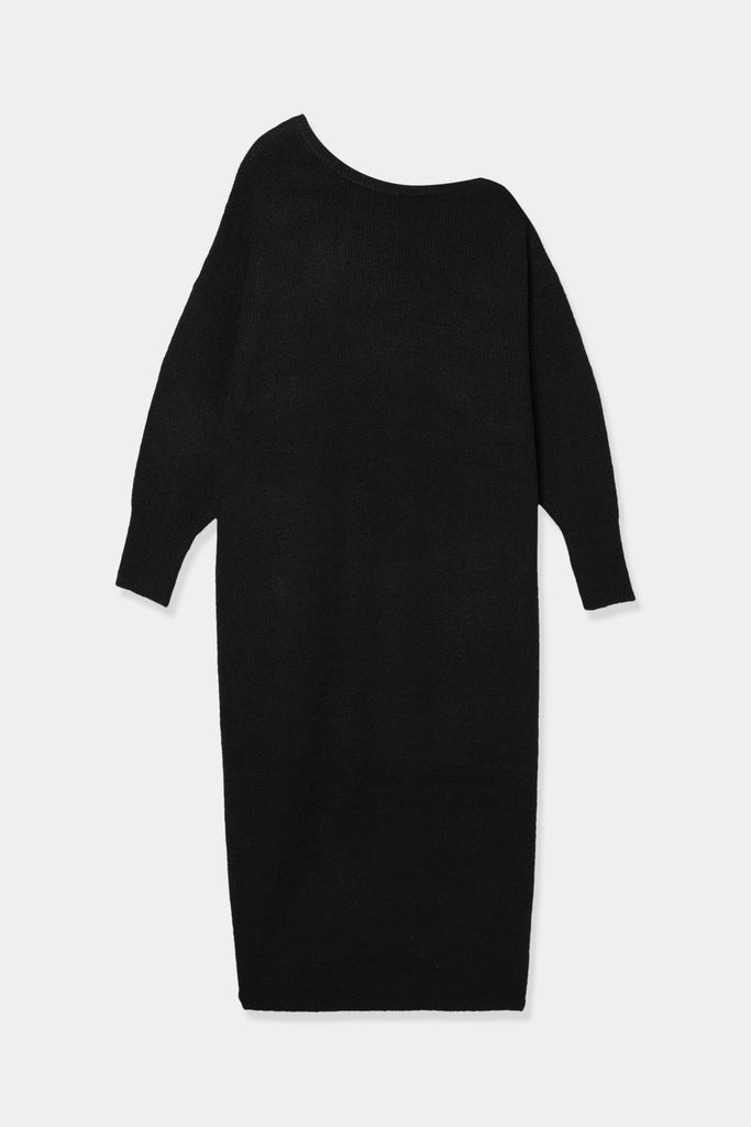 one shoulder knit onepiece – louren store