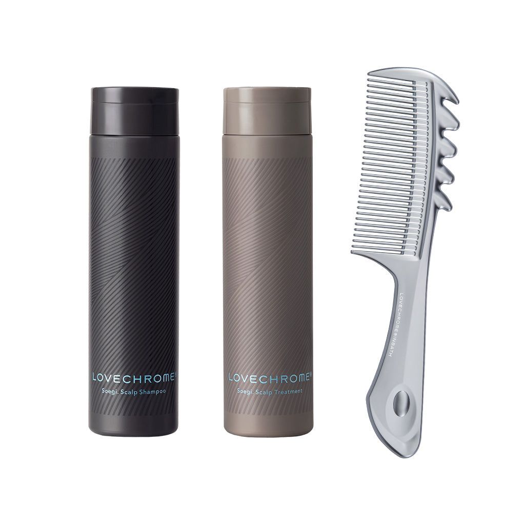 コーム＋トリートメント＆シャンプーセット