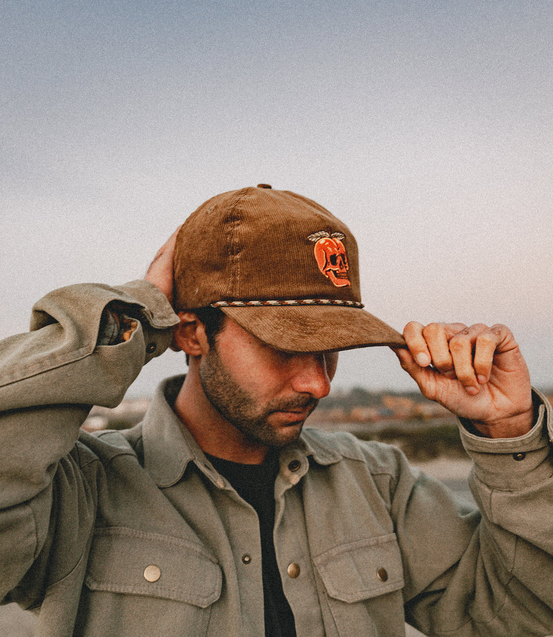 Peachy Corduroy Snapback – Low Tide Thread Co.