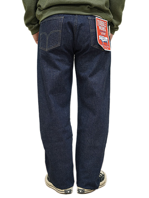 DUBBLEWORKS（ダブルワークス） 27002 12oz. ワイドストレートジーンズ