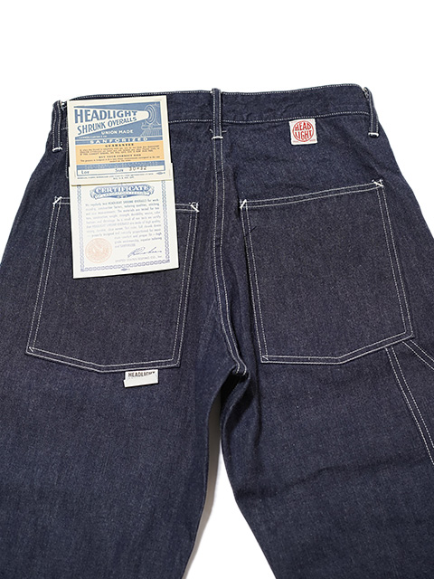 HEAD LIGHT（ヘッドライト） 】 10oz. BLUE DENIM DOUBLE FRONT