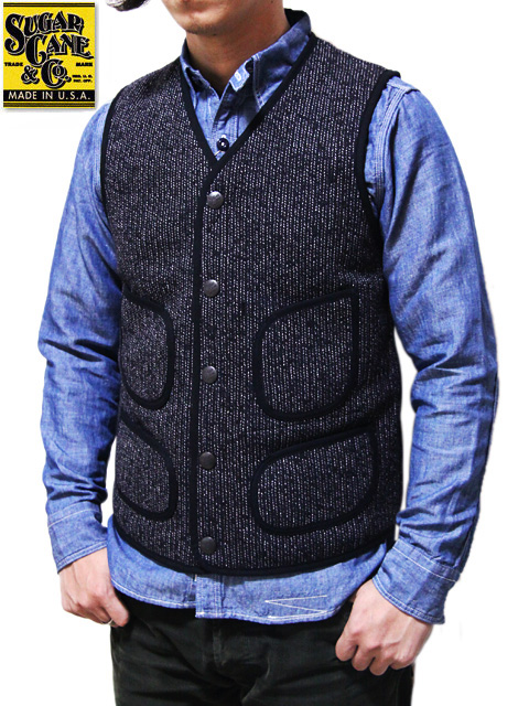 SUGAR CANE（シュガーケン） 】 SC14284 ビーチクロスベスト [ BEACH