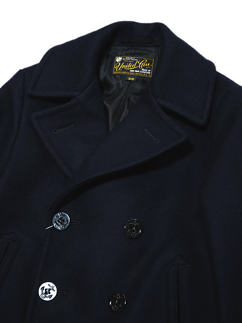 UNITED CARR（ユナイテッドカー） 】 26oz. WOOL MELTON PEA COAT - Lua