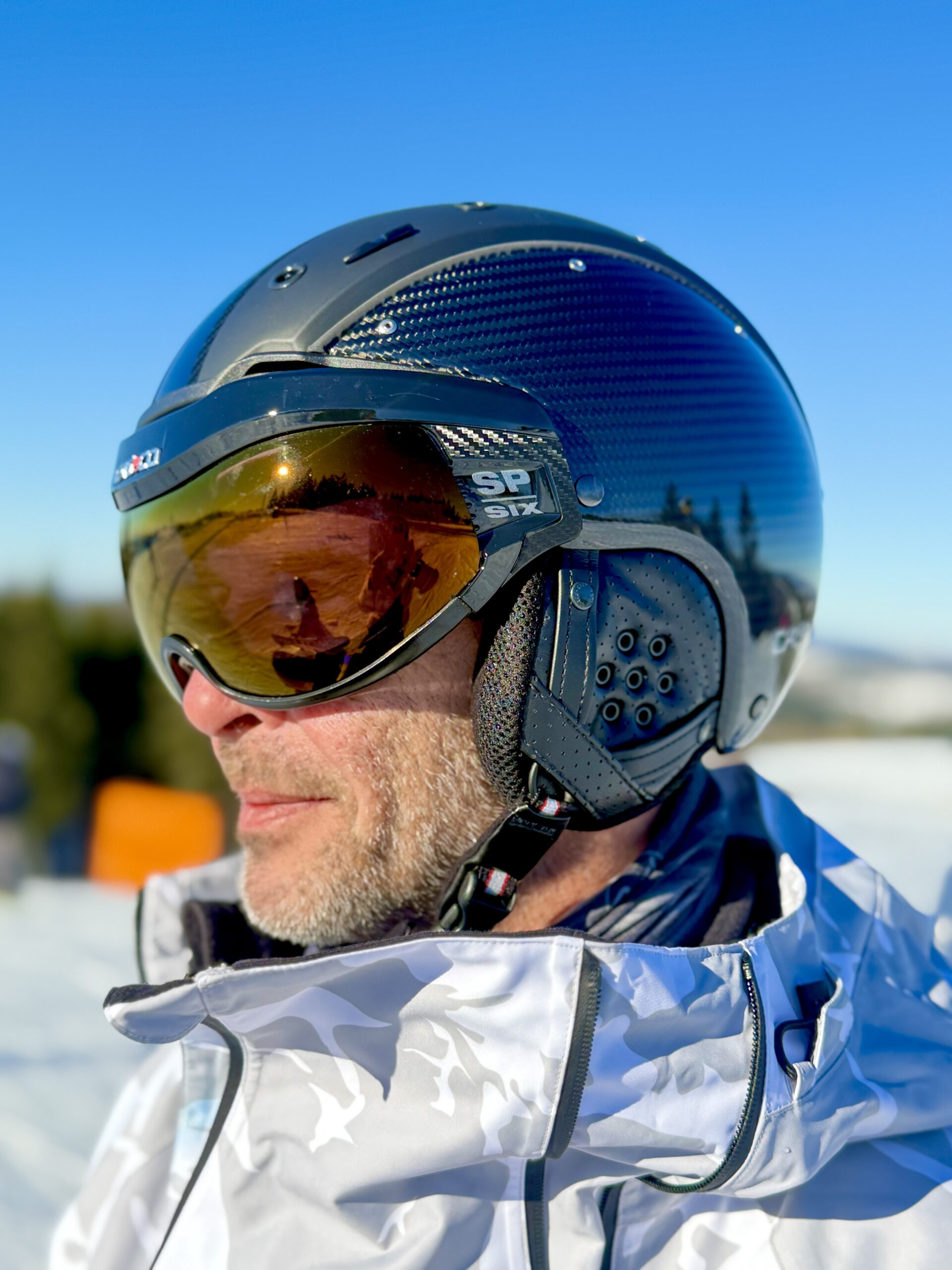 Casco | SP-6 Visier Limited Carbon schwarz | Skihelm | 24/25