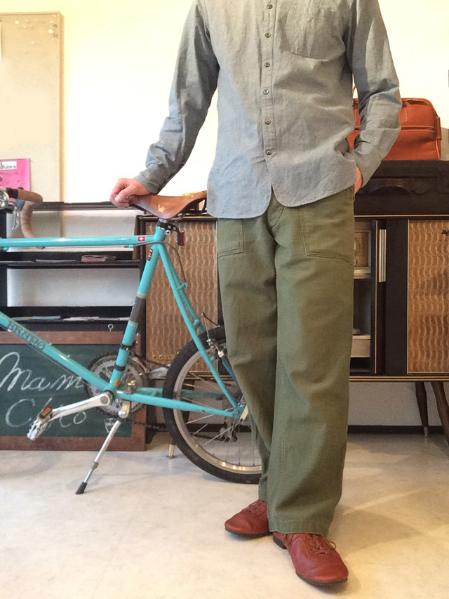 1970's U.S Military Baker Pants Khaki 表記サイズ30×29 - マメチコ