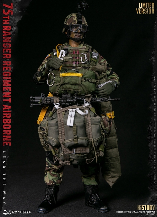 U.S. ARMY 第75レンジャー連隊 エアボーン 1/6 アクションフィギュア