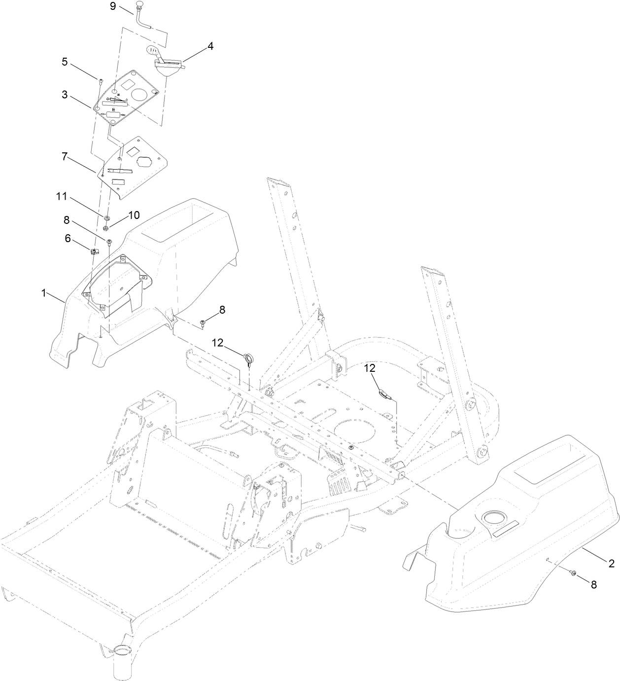 Parts – TITAN MX5400 Zero-Turn-Radius Riding Mower | Toro