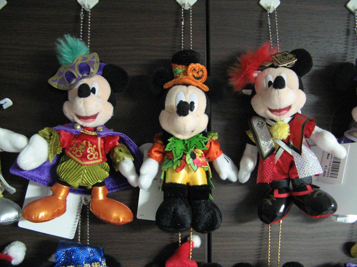 ディズニー・ぬいぐるみバッチ