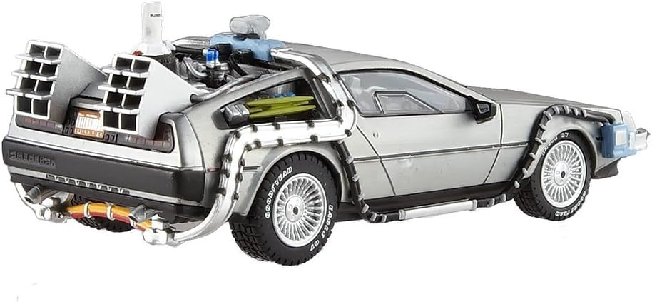 Hot Wheels Elite Delorean DMC-12 Back To The Future Time Machine