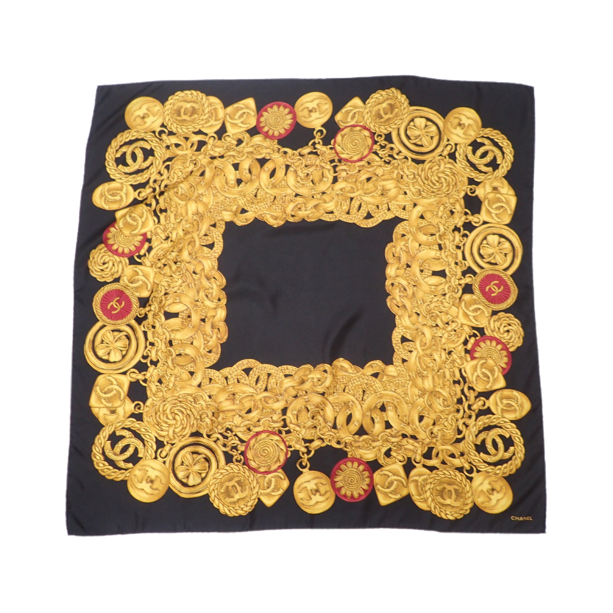 CHANEL シャネル スカーフ – VINTAGE SELECT SHOP MAISON DE VII