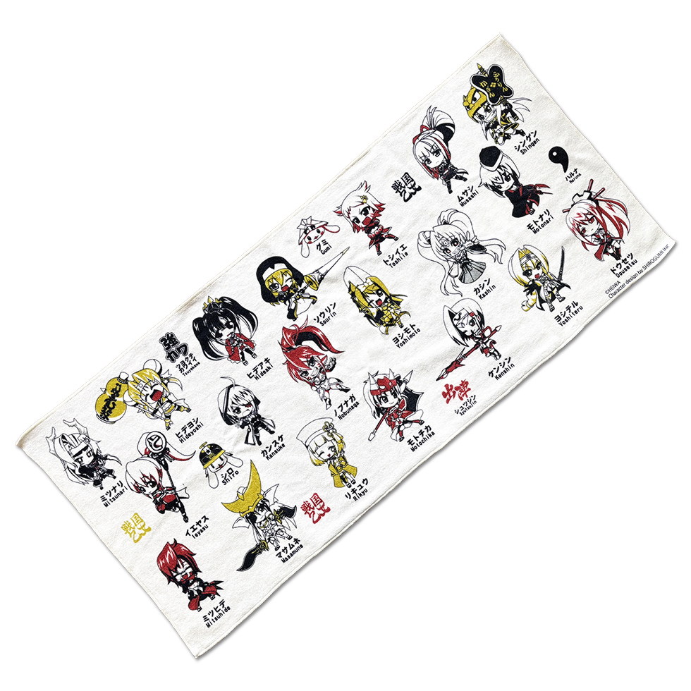 戦国乙女 ノブナガ スポーツタオル 戦国乙女 ノブナガ スポーツタオル