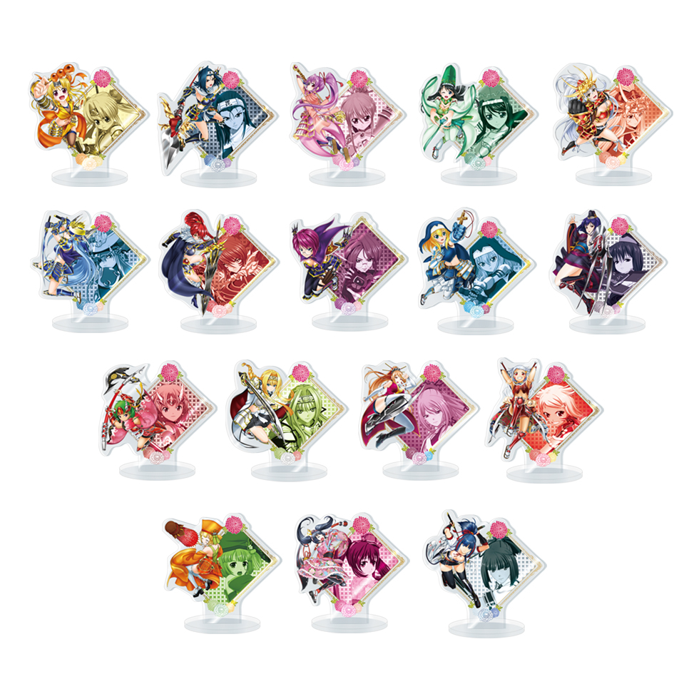 戦国乙女 アクリルスタンド【コンプリートセット】 | キュイン萌ーる