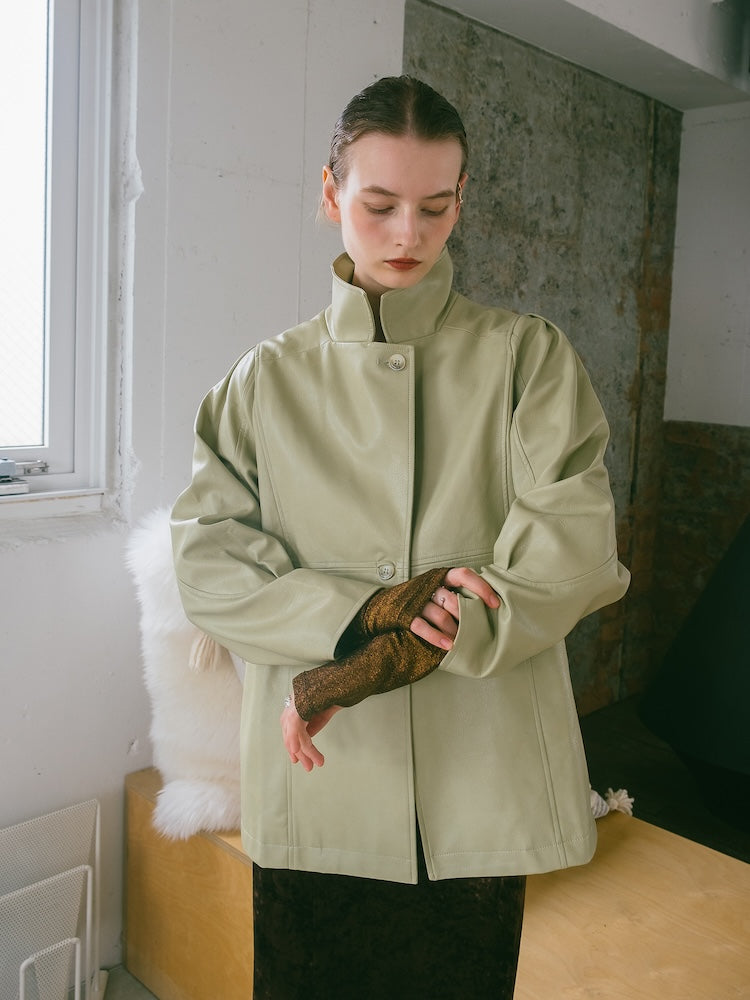 Fake Leather Jacket｜レザージャケット – MARTE