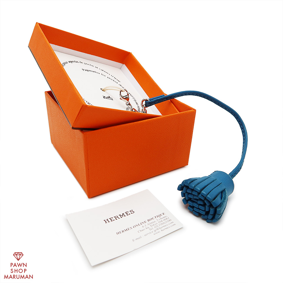 エルメス チャーム カルメンチータ グランポンポン ブックマーク