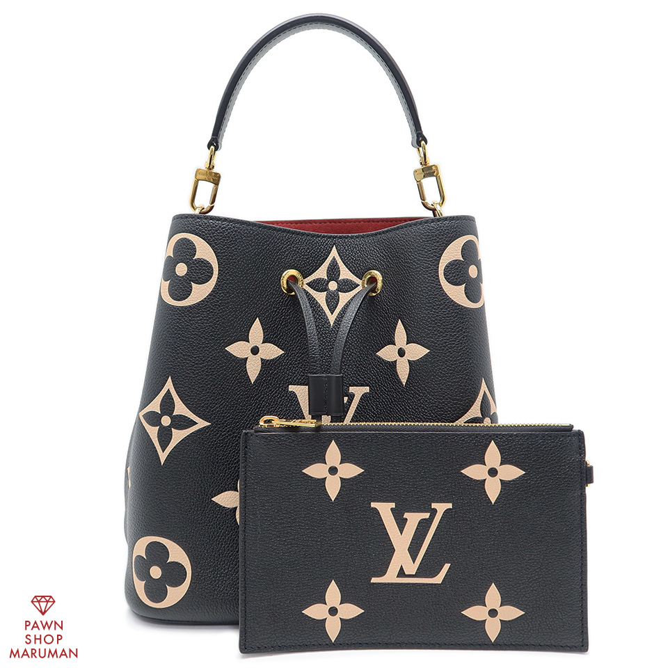 ルイ ヴィトン モノグラムアンプラント ネオノエMM M45497 バイカラー