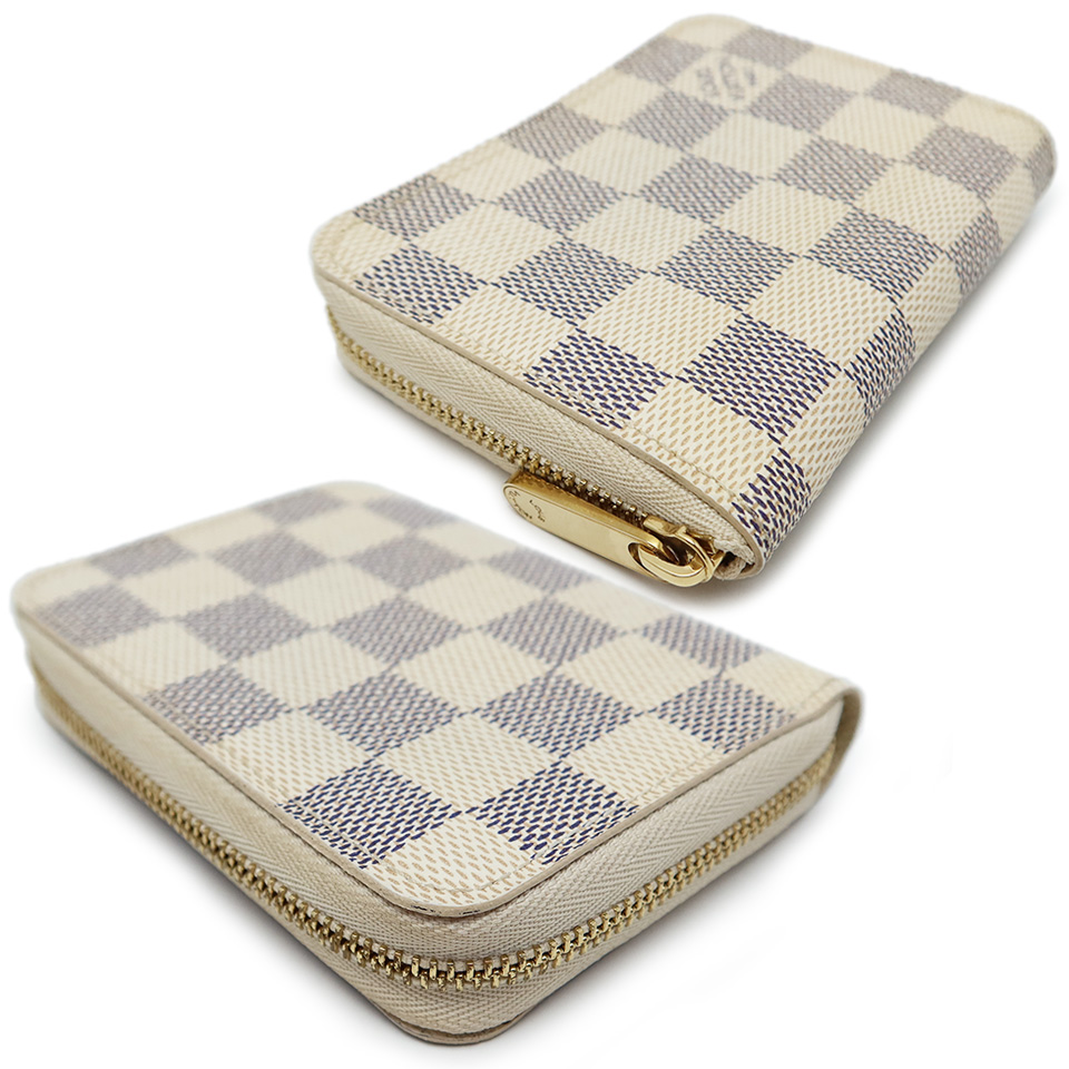 ルイ ヴィトン ダミエアズール ジッピーコインパース N63069 ダミエ