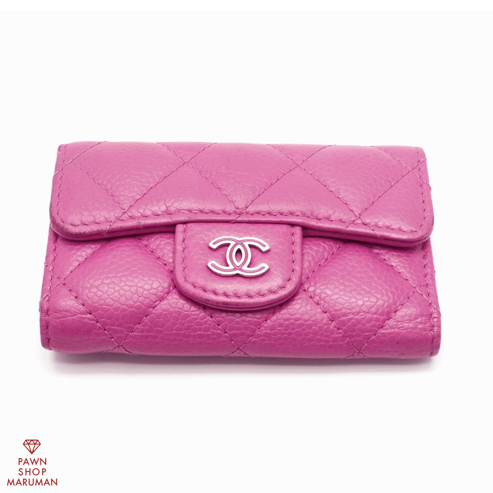 CHANEL シャネル タイムレスクラシック キーケース 6連 キャビアスキン