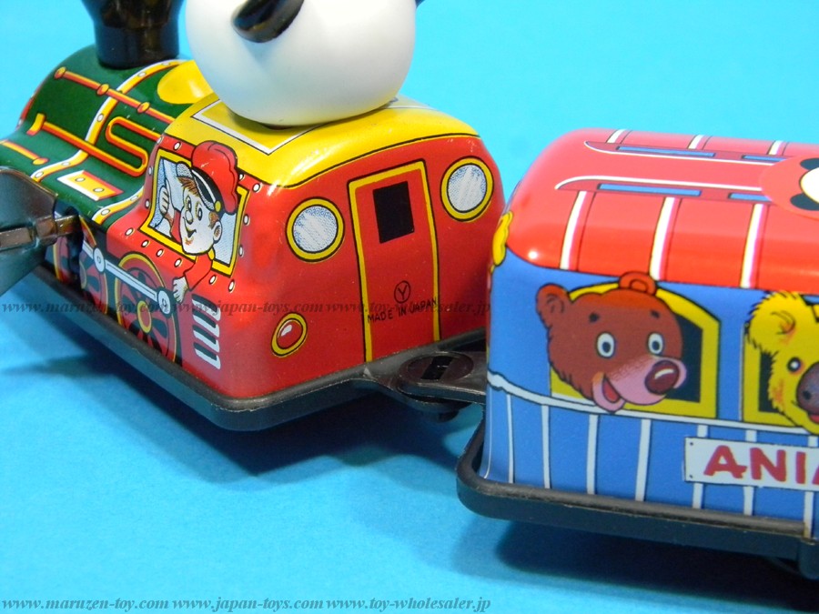 丸善商店 （三幸製作所）日本製ブリキ商品No.1236 パンダトレイン 商品説明