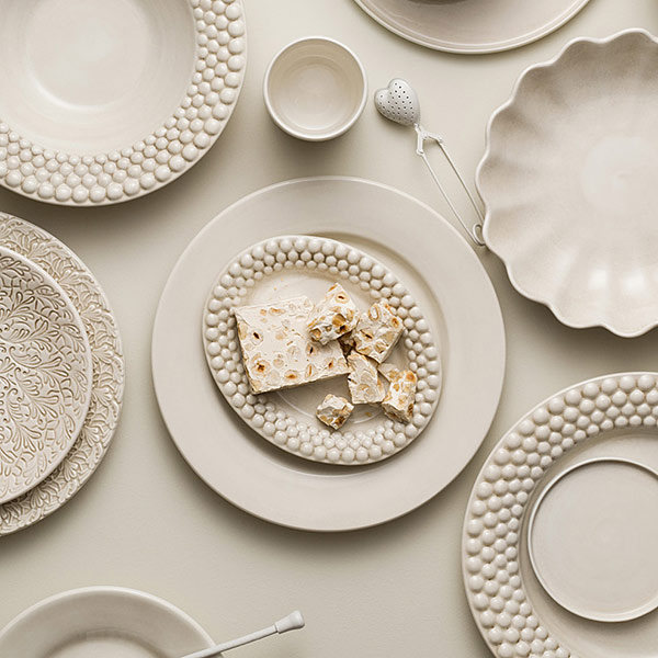 北欧のかわいい小皿 バブルスオーバルプレート20×17cm