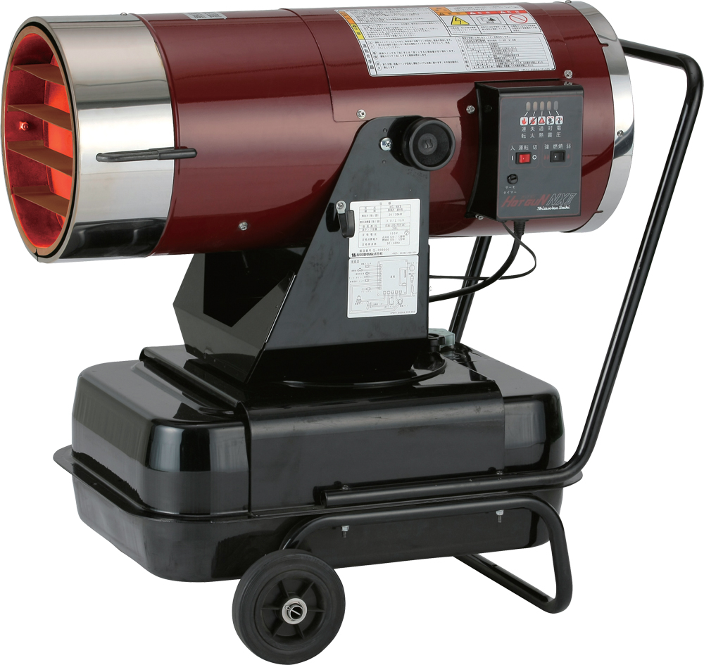 環境整備機器：廃油ストーブ SG-50DX | 自動車用機械工具卸販売の株式