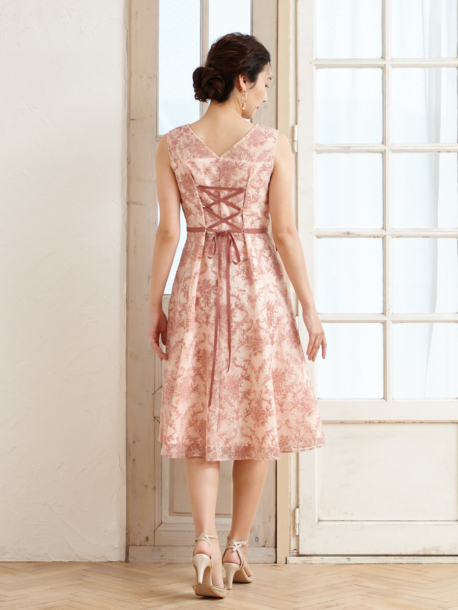 フロッキーラッセルドレス｜パーティードレスの通販AIMER（エメ）公式