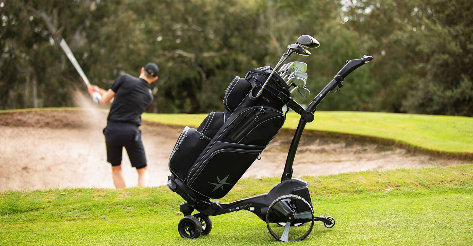 MGI電動手引きカート/リモコン操作で楽々の自動キャディー/TPLJ