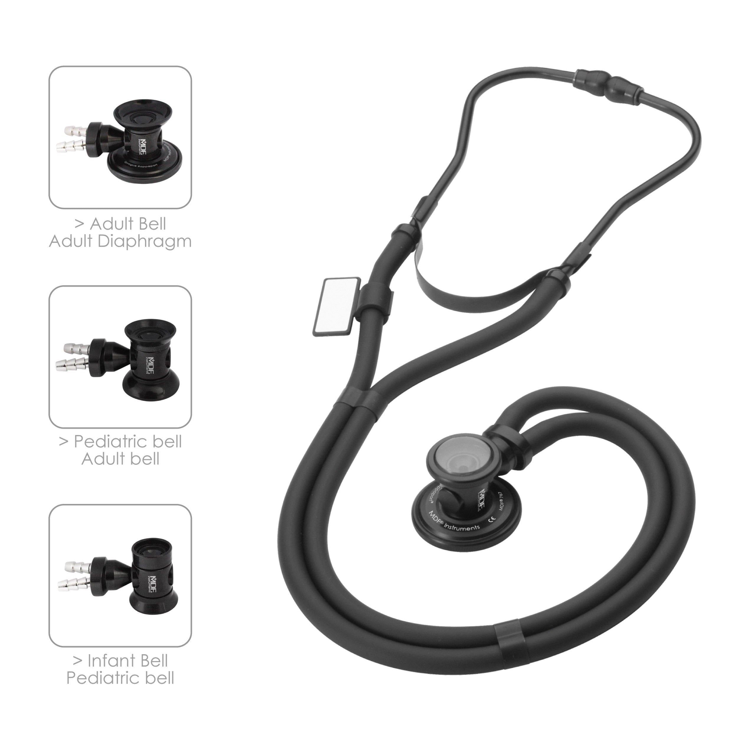 MDF® Instruments Sprague Rappaport Black/Gold Stethoscope
