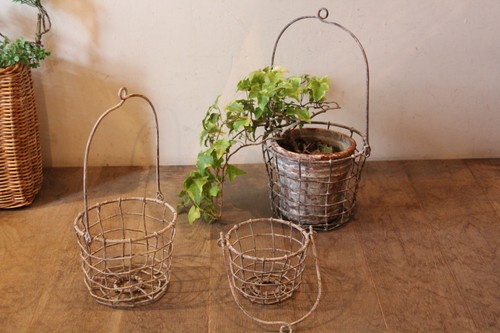かご・バスケット・雑貨 - menui | アンティーク風錆アイアン
